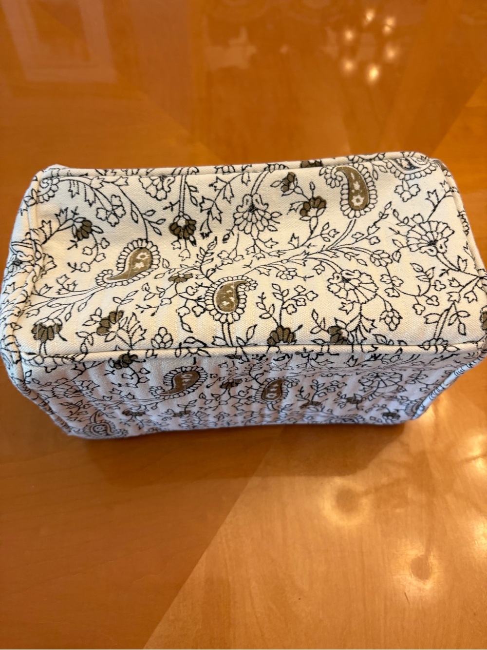 Cleobella Floral Paisley Toiletry/Cosmetics Bag - Picture 2 of 8